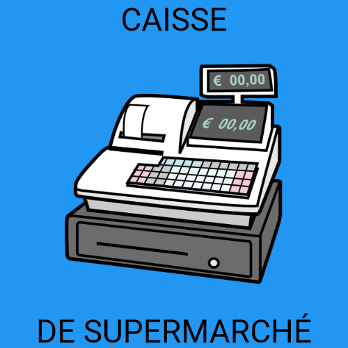 Caisse de supermarché