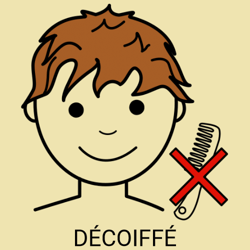 Décoiffé