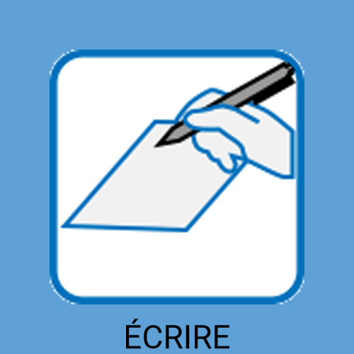 Écrire